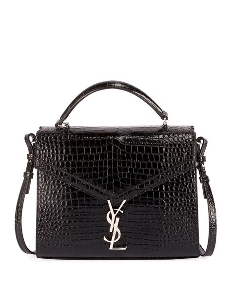 ysl crocodile skin bag|saint laurent ysl pouch.